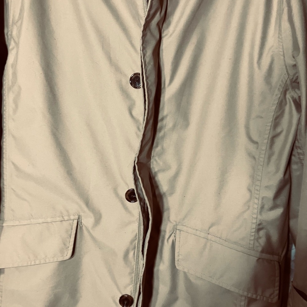 Lands' End Men's Trench Coat M - Picture 4 of 15